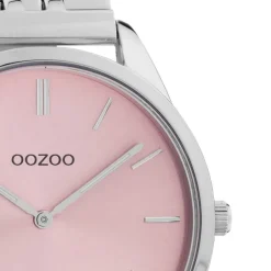 Oozoo Damen Armbanduhr Timepieces Analog Metall silber UOC9982A