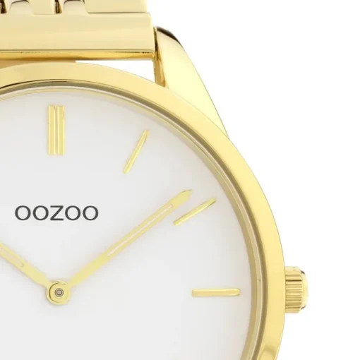 Oozoo Damen Armbanduhr Timepieces Analog Metall gold UOC9985A
