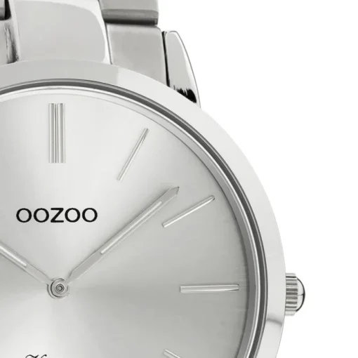 Oozoo Damen Armbanduhr Timepieces Analog Metall silber UOC20100