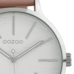 Oozoo Damen Armbanduhr Timepieces Analog Leder rosa UOC10122