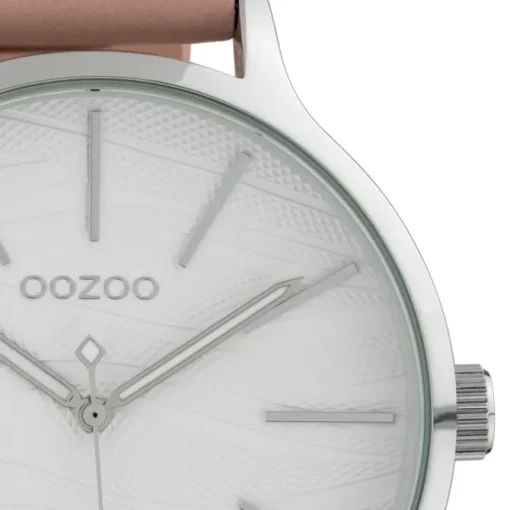 Oozoo Damen Armbanduhr Timepieces Analog Leder rosa UOC10122