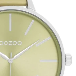 Oozoo Damen Armbanduhr Timepieces C10981 Analog Leder ockergelb UOC10981