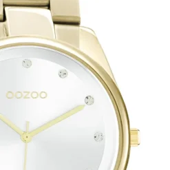 Oozoo Damen Armbanduhr Timepieces C10962 Analog Edelstahl gold UOC10962
