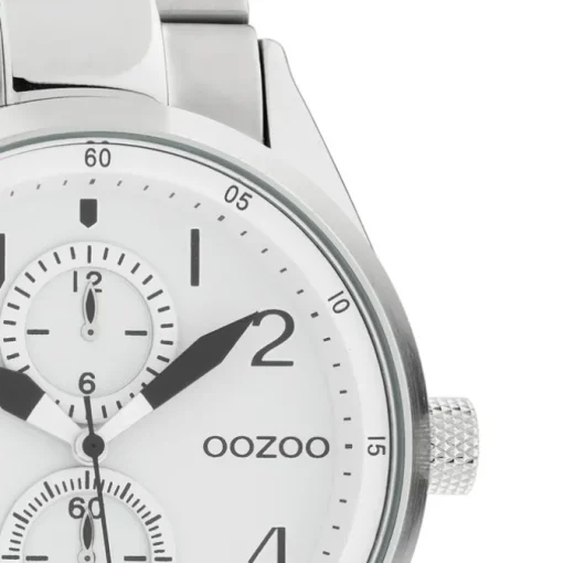 Oozoo Damen Armbanduhr Timepieces Analog Metall silber UOC10630