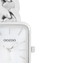 Oozoo Damen Armbanduhr Timepieces Analog Edelstahl silber UOC11130