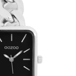 Oozoo Damen Armbanduhr Timepieces Analog Edelstahl silber UOC11131