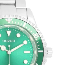 Oozoo Damen Armbanduhr Timepieces Analog Edelstahl silber UOC11146