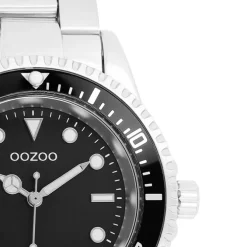 Oozoo Damen Armbanduhr Timepieces Analog Edelstahl silber UOC11147