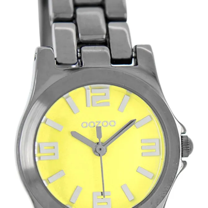 Oozoo Damen Armbanduhr Timepieces Analog Metall silber UOC6221A