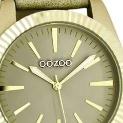 Oozoo Damen Armbanduhr Timepieces Analog Leder gelb UOC6515A