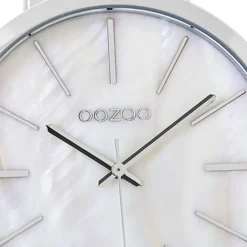 Oozoo Damen Armbanduhr Timepieces Analog Metall silber UOC9110A