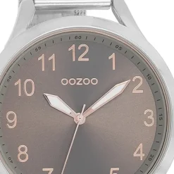 Oozoo Damen Armbanduhr Timepieces Analog Metall silber UOC9116A