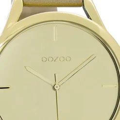 Oozoo Damen Armbanduhr Timepieces Analog Leder beige UOC9141A