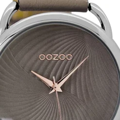 Oozoo Damen Armbanduhr Timepieces Analog Leder braun UOC9162A