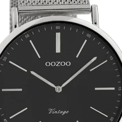 Oozoo Damen Armbanduhr Timepieces Analog Metall silber UOC9895A