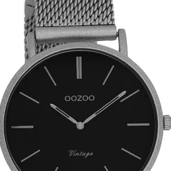 Oozoo Damen Armbanduhr Timepieces Analog Metall silber UOC9931A