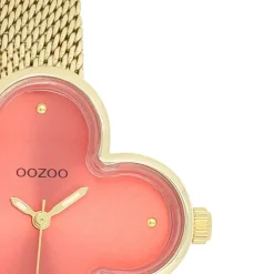 Oozoo Damen Armbanduhr Timepieces Analog Metallband gold UOC11529