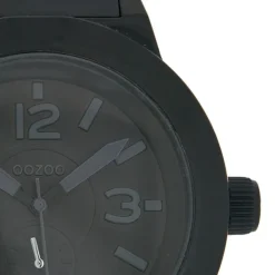Oozoo Damen Armbanduhr Timepieces Analog Plastik schwarz UOC4119A