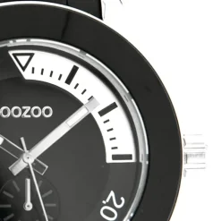 Oozoo Damen Armbanduhr Timepieces Analog Plastik schwarz UOC4259A