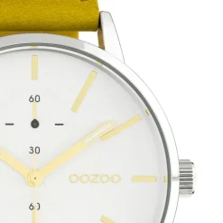 Oozoo Damen Armbanduhr Timepieces C10585 Analog Leder gelb UOC10585