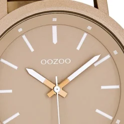 Oozoo Damen Armbanduhr Timepieces Analog Leder rosa UOC8250A
