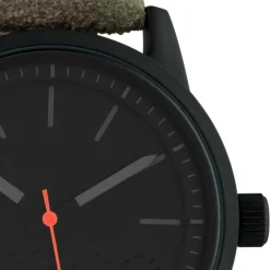 Oozoo Damen Armbanduhr Timepieces Analog Leder grün camouflage UOC10307