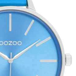 Oozoo Damen Armbanduhr Timepieces C10982 Analog Leder blau UOC10982