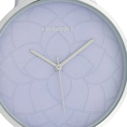 Oozoo Damen Armbanduhr Timepieces C10103 Analog Leder hellblau UOC10103