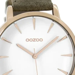 Oozoo Damen Armbanduhr Timepieces Analog Leder braun UOC9509A