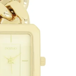 Oozoo Damen Armbanduhr Timepieces Analog Metall gold UOC11273