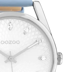 Oozoo Damen Armbanduhr Timepieces C10815 Analog Leder blau UOC10815