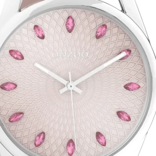Oozoo Damen Armbanduhr Timepieces C10816 Analog Leder rosa UOC10816