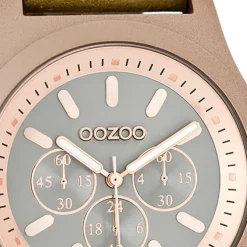 Oozoo Damen Armbanduhr Timepieces Analog Leder gelb UOC6511A