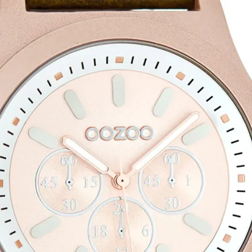 Oozoo Damen Armbanduhr Timepieces Analog Leder braun UOC6512A