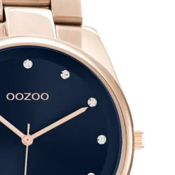 Oozoo Damen Armbanduhr Timepieces C10967 Analog Edelstahl roségold UOC10967