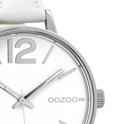 Oozoo Damen Armbanduhr Timepieces 38mm Quarz Leder weiß UOC9480A