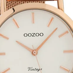 Oozoo Damen Armbanduhr Timepieces Analog Metall rosegold UOC9997A