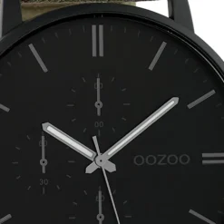 Oozoo Damen Armbanduhr Timepieces Analog Leder grün braun UOC10312