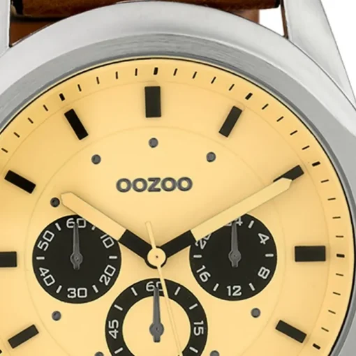 Oozoo Damen Armbanduhr Timepieces Analog Leder braun UOC10316