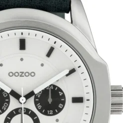 Oozoo Damen Armbanduhr Timepieces Analog Leder schwarz UOC10317