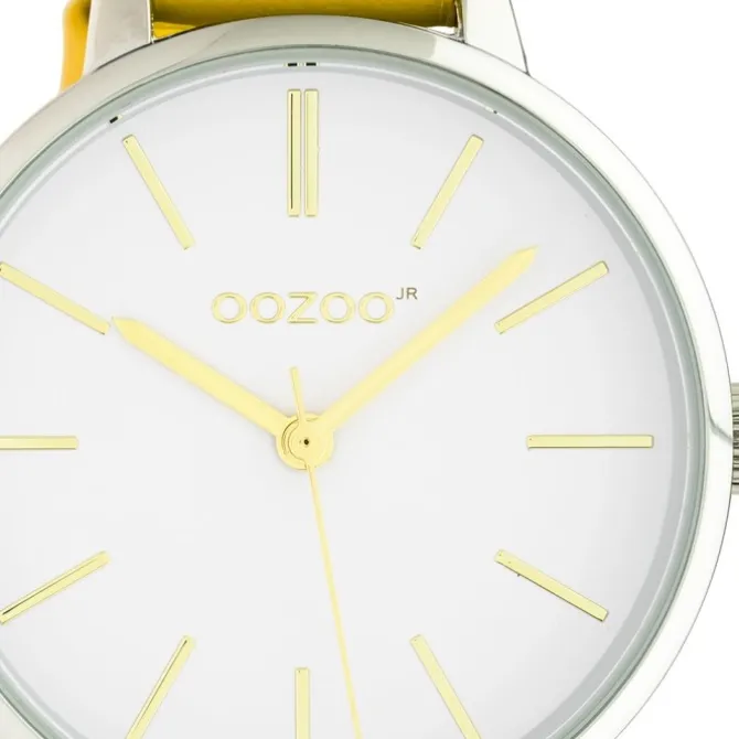 Oozoo Damen Armbanduhr Timepieces JR312 Analog Leder gelb UOJR312