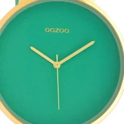 Oozoo Damen Armbanduhr Timepieces C10573 Analog Leder hellgrün UOC10573