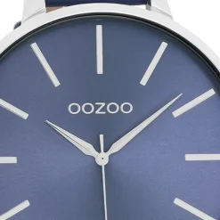 Oozoo Damen Armbanduhr Timepieces Analog Leder dunkelblau UOC11074