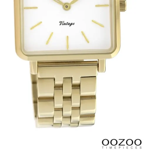 Oozoo Damen Armbanduhr Timepieces Analog Metall gold UOC9955A