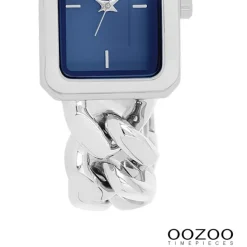 Oozoo Damen Armbanduhr Timepieces Analog Metall silber UOC11352