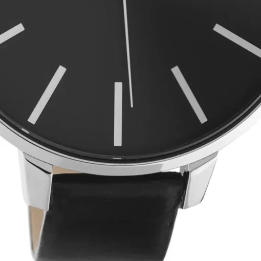Oozoo Damen Armbanduhr Timepieces C10714 Analog Leder schwarz UOC10714