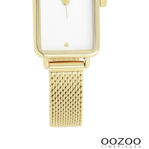 Oozoo Damen Armbanduhr Timepieces Analog Metallband gold UOC11533