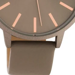 Oozoo Damen Armbanduhr Timepieces C10612 Analog Leder braun taupe UOC10612