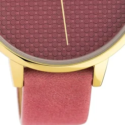 Oozoo Damen Armbanduhr Timepieces C10591 Analog Leder rosa UOC10591