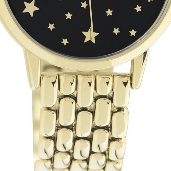 Oozoo Damen Armbanduhr Timepieces C11029 Analog Edelstahl gold UOC11029